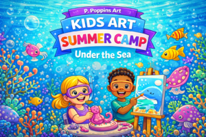 Kids Art Summer Camp Week 1 - UNDER THE SEA July 13 - July 17
